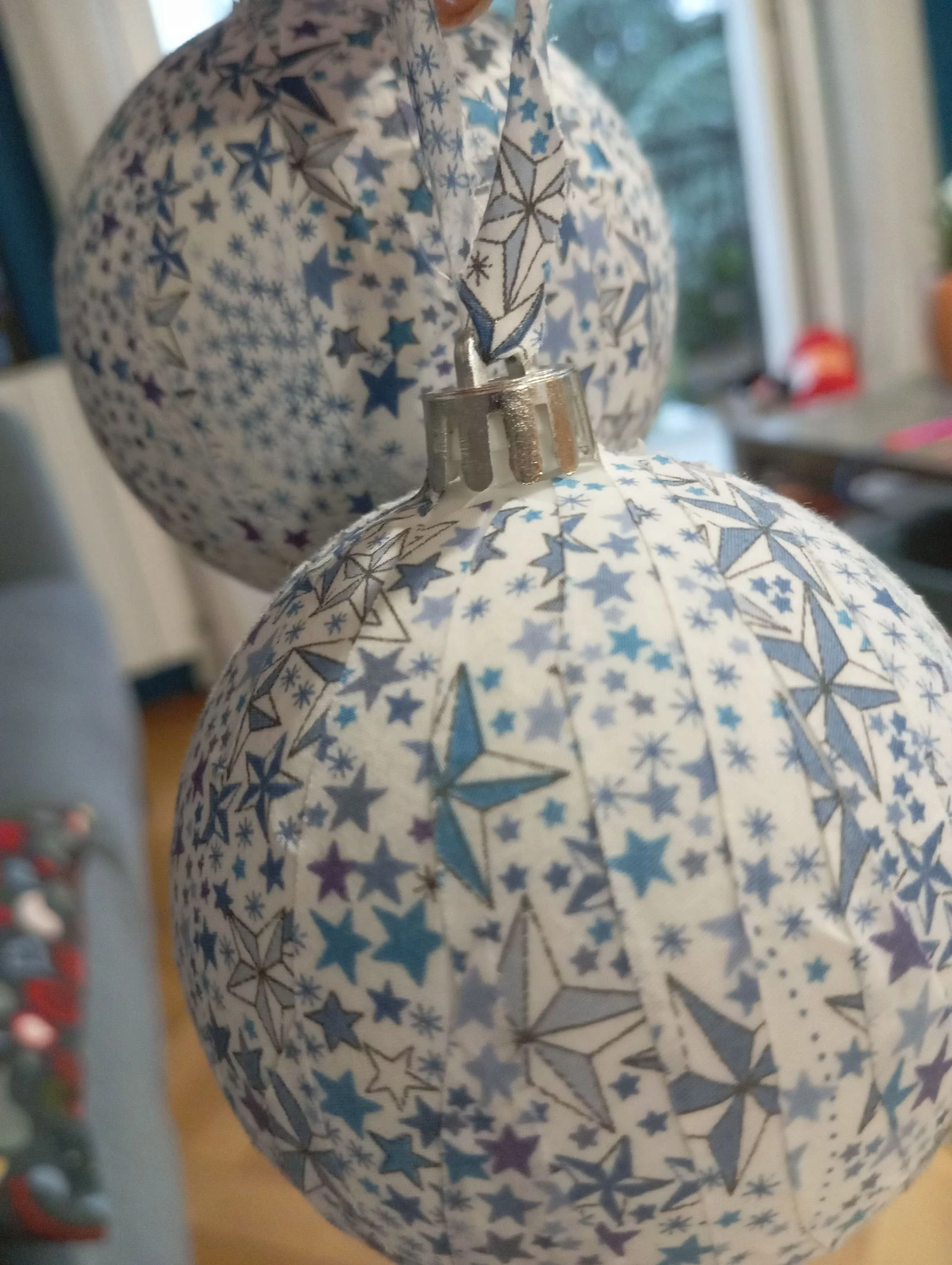 Twee grote liberty kerstballen – photo 4